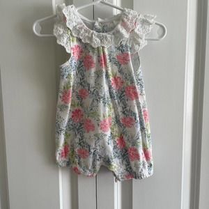 Laura Ashley Floral Romper 3-6M
